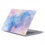 ENKAY mat maska za MacBook Pro 15" (A1707 / A1990) - plavo ljubičasti mramor