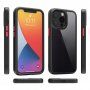 Kingsteel Wolf zaštitna maska sa staklenom poleđinom za iPhone 13 Pro - crni