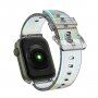 Prozirni promjenljivi remen za Apple Watch 42mm / 41mm / 40mm / 38mm - sivi