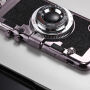 Elegantna maskica u dizajnu retro fotoaparata za Apple iPhone XS / iPhone X - crna