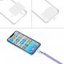 Konopčić za pričvršćenje u masku za iPhone - ljubičasta