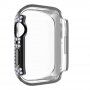 Futrola sa kamenčićima i kaljenim staklom za Apple Watch 45mm - crno