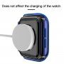 Prozirna futrola sa kaljenim staklom za Apple Watch 42mm - plavo