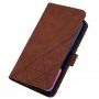 Flip futrola sa pojasom u stilu crossbody za iPhone 13 Pro - smeđi