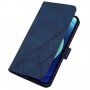 Flip futrola sa pojasom u stilu crossbody za iPhone 12 mini - plavo