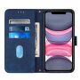 Flip futrola sa pojasom u stilu crossbody za iPhone 11 - plavo