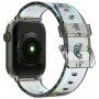Prozirni promjenljivi remen za Apple Watch 42mm / 41mm / 40mm / 38mm - sivi