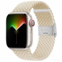 Najlonska remen za Apple Watch 42mm / 41mm / 40mm / 38mm - bež