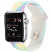 Silikonski remen sa batik uzorkom za Apple Watch Ultra 49mm / 46mm / 45mm / 44mm / 42mm - šaren