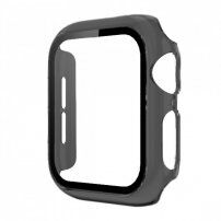 Prozirna futrola sa kaljenim staklom za Apple Watch 40mm - sivo