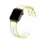 Prozirni promjenljivi remen za Apple Watch Ultra 49mm / 46mm / 45mm / 44mm / 42mm - žuti