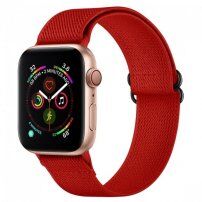 Najlonski remen sa pomičnom kopčom za Apple Watch 42mm / 41mm / 40mm / 38mm - crveni