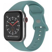 Silikonski remen sa leptir kopčom za Apple Watch Ultra 49mm / 46mm / 45mm / 44mm / 42mm - mentol