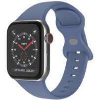 Silikonski remen sa leptir kopčom za Apple Watch 42mm / 41mm / 40mm / 38mm - ledeno plavi