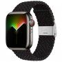 Najlonski remen sa točkicama u boji za Apple Watch 42mm / 41mm / 40mm / 38mm - crni