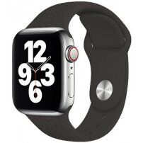 Silikonski remen s uzorkom leoparda za Apple Watch 42mm / 41mm / 40mm / 38mm - sivo smeđi