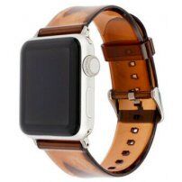 Prozirni silikonski remen za Apple Watch Ultra 49mm / 46mm / 45mm / 44mm / 42mm - smeđi