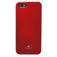 MERCURY GOOSPERY zaštitna blještava maskica za iPhone 5 / 5S / SE (2016) - crveni