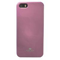 MERCURY GOOSPERY zaštitna blještava maskica za iPhone 5 / 5S / SE (2016) - svijetlo ružičasti