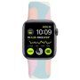 Silikonski remen za uzorkom za Apple Watch 42mm / 41mm / 40mm / 38mm - šaren