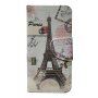 Otvarajuća maska / futrola za iPhone 6S / 6 - Eiffel s cvijetom
