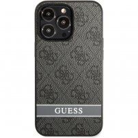 Guess 4G Stripe maskica za iPhone 13 Pro Max - sivi