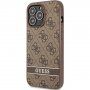 Guess 4G Stripe maskica za iPhone 13 Pro Max - smeđi