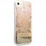 Guess Liquid Glitter Paisley maska za iPhone 7 / 8 / SE (2020/2022) - zlatni