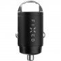 FIXED 30W punjač za auto PD / QC 3.0 s USB-C / USB-A - crna