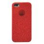 Šljokasta maskica za iPhone 5 / 5S / SE (2016) - crveni