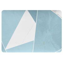 Mat maskica za MacBook Pro 15" (A1398) - plavosivi geometrijski dezen