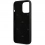 Lacoste Glossy Printing Logo silikonska maska za iPhone 13 Pro Max - crni