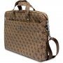 Guess 4G Triangle Logo torba za MacBook do 16" - smeđa