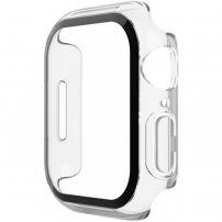 Belkin Screenforce TemperedCurve 2u1 etui sa kaljenim staklom za Apple Watch 45mm - prozirno