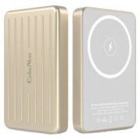 CubeNest S1B0 magnetski bežični powerbank s portom USB-C - 5 000 mAh - zlatna