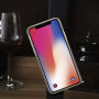 2u1 elegantna ukloniva flip futrola za Apple iPhone XS / iPhone X - svjetlo smeđe