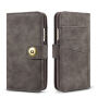 2u1 elegantna ukloniva flip futrola za Apple iPhone XS / iPhone X - siva