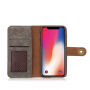 2u1 elegantna ukloniva flip futrola za Apple iPhone XS / iPhone X - siva