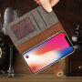 2u1 elegantna ukloniva flip futrola za Apple iPhone XS / iPhone X - siva