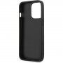 Guess 4G Metal Logo maskica za iPhone 14 Pro - sivi
