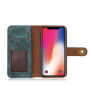 2u1 elegantna ukloniva flip futrola za Apple iPhone XS / iPhone X - zelena