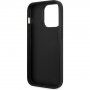 Karl Lagerfeld Saffiano Monogram etui za iPhone 14 Pro Max - crni
