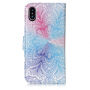 2u1 zaštitna ukloniva flip futrola za Apple iPhone XS / iPhone X - Šareni cvijet
