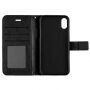 2u1 zaštitna ukloniva flip futrola za Apple iPhone XS / iPhone X - crna