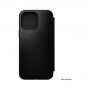 Nomad Leather Folio etui na preklop sa MagSafe za iPhone 14 Pro Max - crno