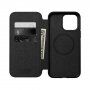 Nomad Leather Folio etui na preklop sa MagSafe za iPhone 14 Pro Max - smeđi