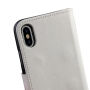 2u1 zaštitna ukloniva flip futrola za Apple iPhone XS / iPhone X - bijela