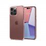 Spigen Crystal Flex prozirna maska pro iPhone 14 Pro Max - ružičasti