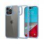 Spigen Crystal Hybrid prozirni etui s okvirom za iPhone 14 Pro Max - plavi