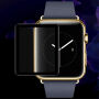 IMAK Pro+ kaljeno staklo 2.5D za Apple Watch - 38mm - crna
